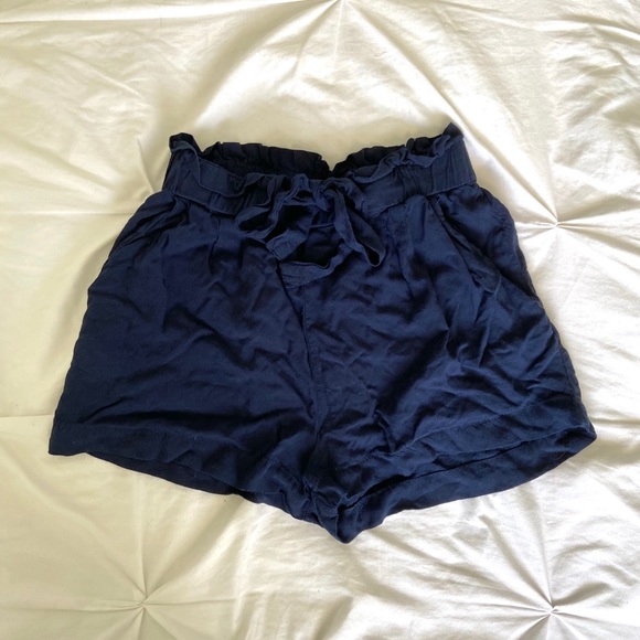 Dark Blue Summer Shorts - Picture 3 of 3